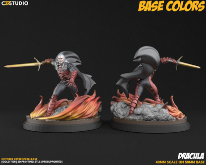 Dracula aka Fantastic Lord Proxy Superhero Crisis Protocol compatible C27 minis