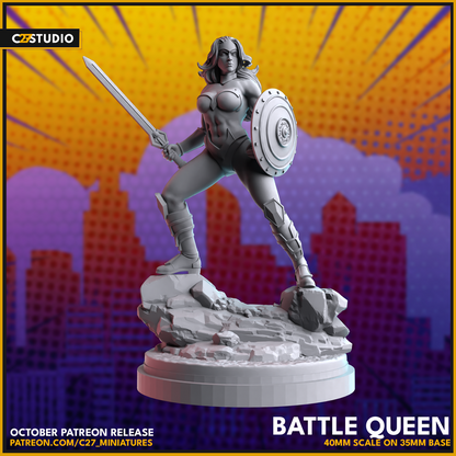 Power Princess Proxy Superhero Crisis Protocol compatible C27 minis