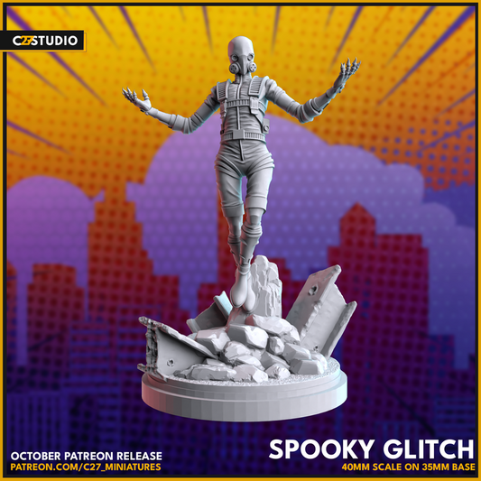 Ghost aka Spooky Proxy Superhero Crisis Protocol compatible C27 minis