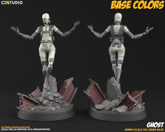 Ghost aka Spooky Proxy Superhero Crisis Protocol compatible C27 minis