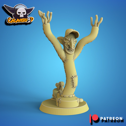 Botlins Coaching staff diorama Fantasy football - Calaverd