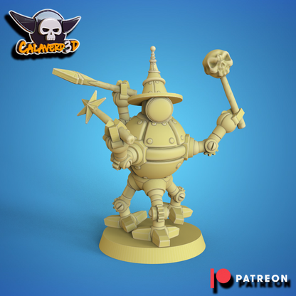 Botlins Coaching staff diorama Fantasy football - Calaverd