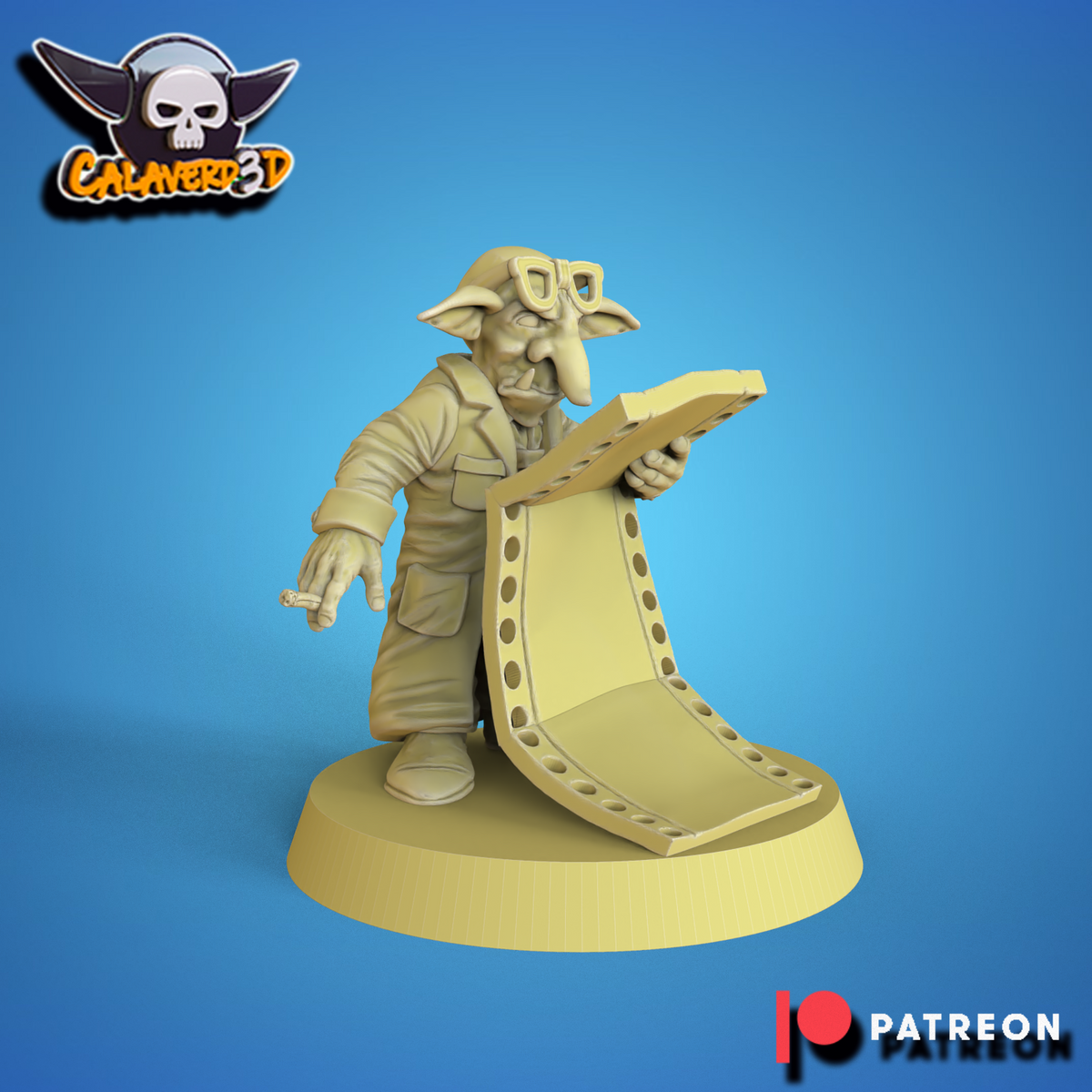 Botlins Coaching staff diorama Fantasy football - Calaverd