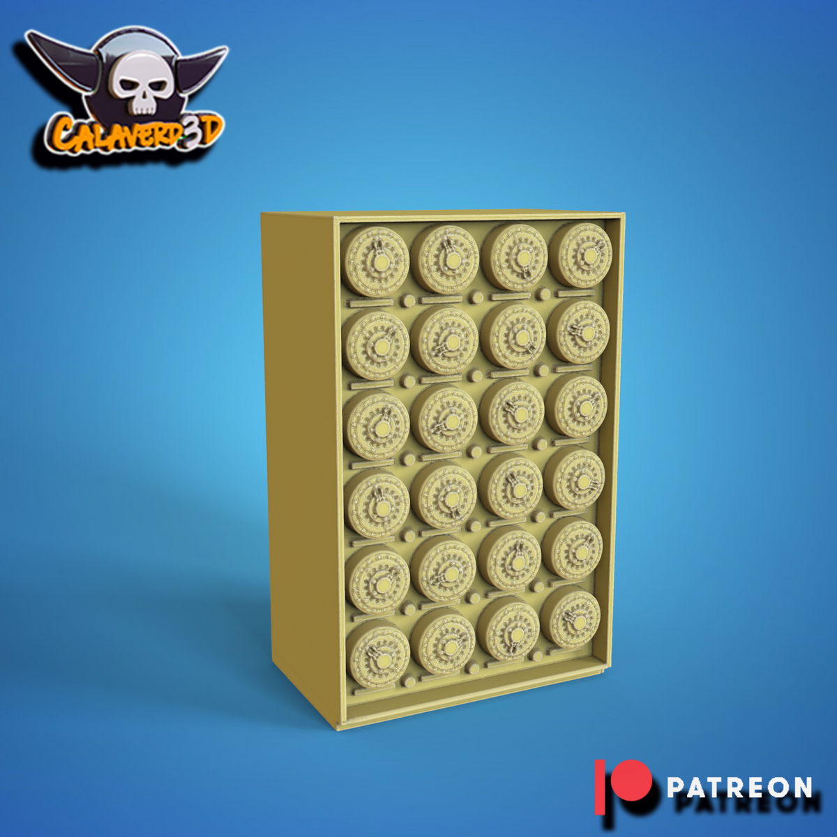 Botlins Coaching staff diorama Fantasy football - Calaverd