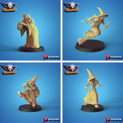 Halloween Witches Fantasy Football Team  - Calaverd