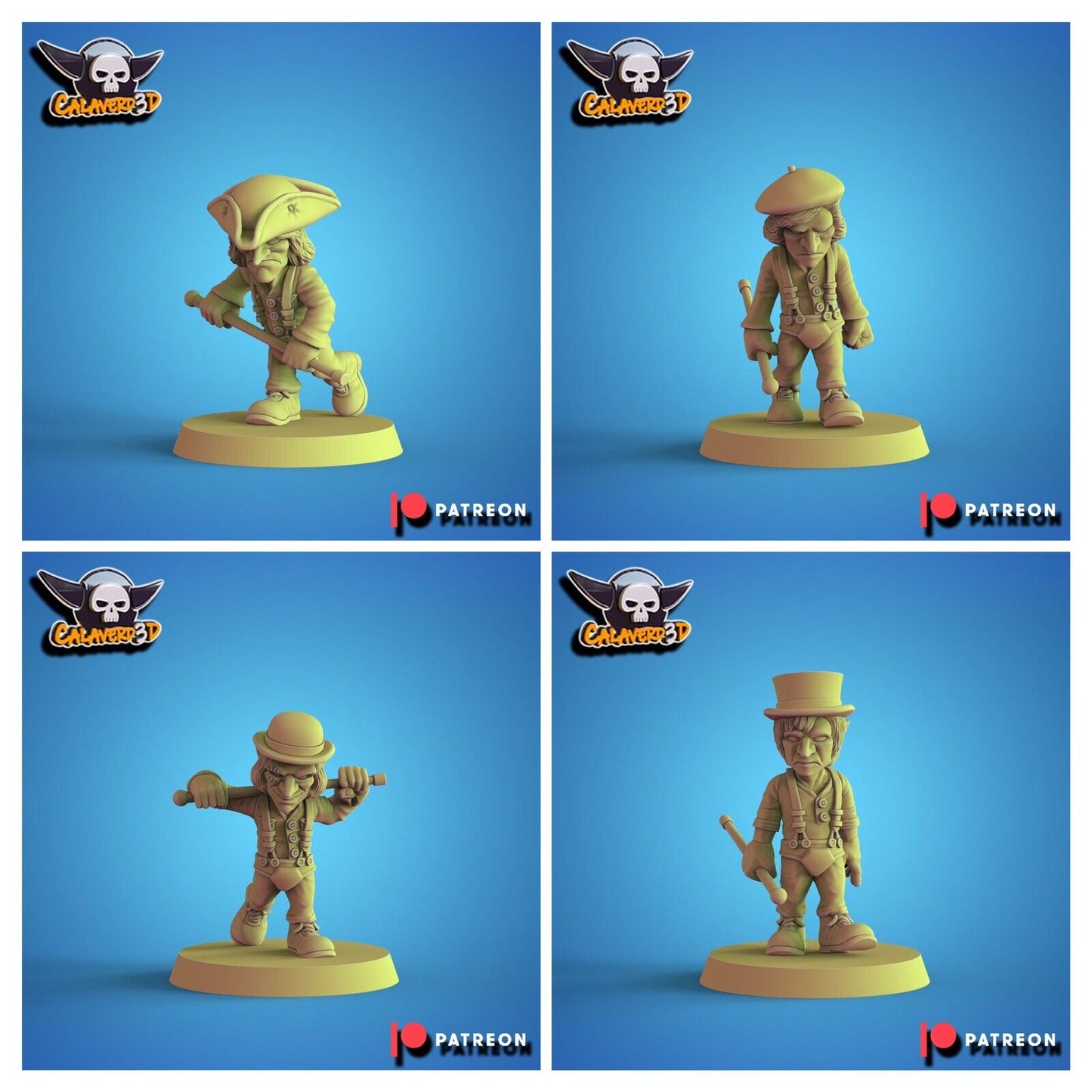 Goblin  A Clockwork Green Fantasy Football proxy Team Calaverd
