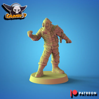 Chaos Nurgle Fantasy Football proxy Team  'The Fallout Riders' Calaverd