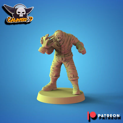 Chaos Nurgle Fantasy Football proxy Team  'The Fallout Riders' Calaverd