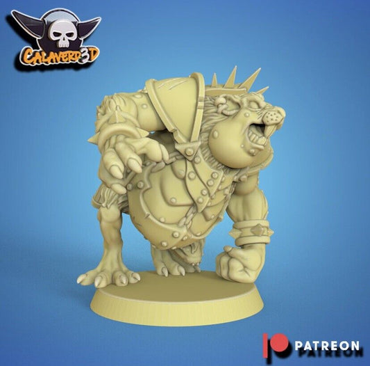 Glart Rat Ogre Fantasy Football star player - Calaverd3D