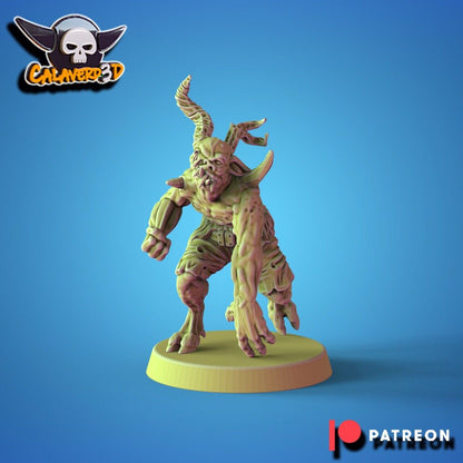 Chaos Nurgle Fantasy Football proxy Team  'The Fallout Riders' Calaverd