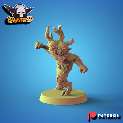 Chaos Nurgle Fantasy Football proxy Team  'The Fallout Riders' Calaverd