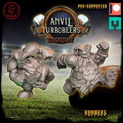 Dwarf Fantasy Football Team Torchlight TLM Anvil Turbobeers