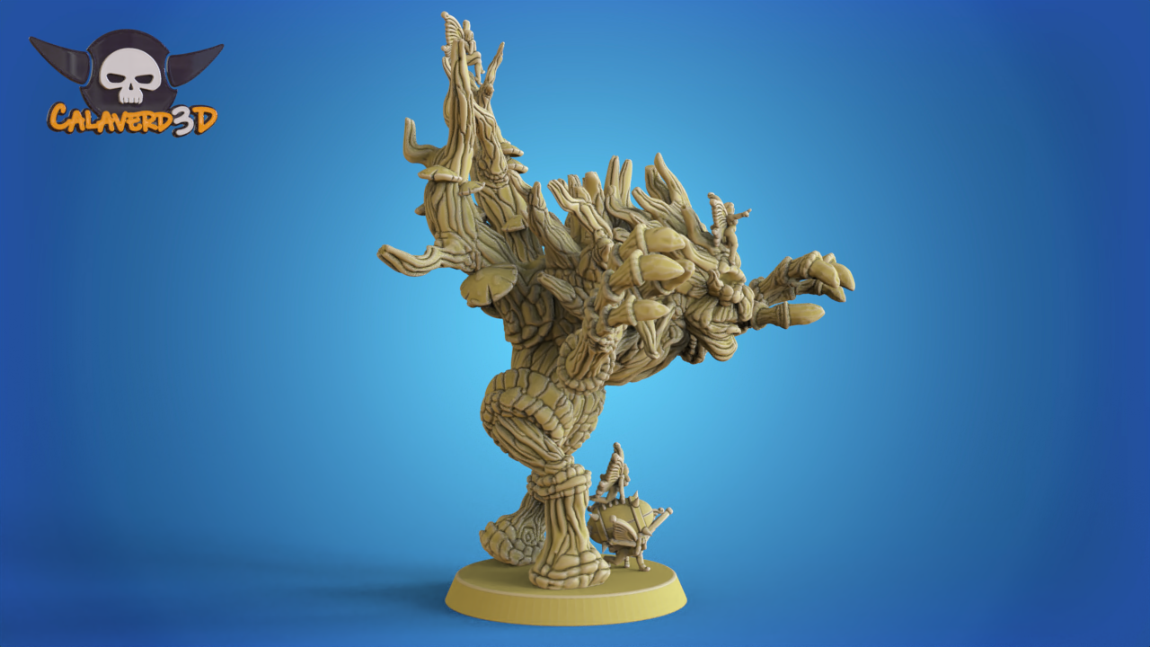 Treeman Deeproot Fantasy Football star player / Big guy - Calaverd3D