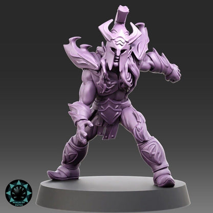 Dark Elves ‘The Tormented Spartans' Fantasy Football Team  - ROP