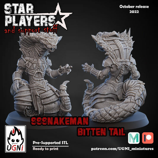 Sssnakeman Bitten Tail  star player - Fantasy Football - UGNI