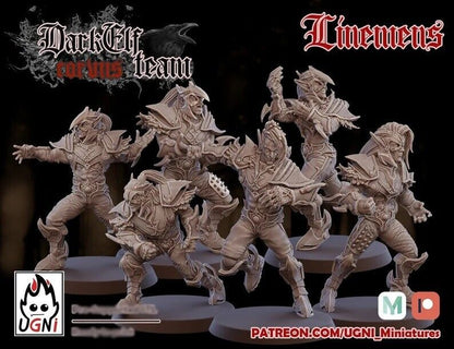 Dark Elf / Elves proxy Team - Fantasy Football -  UGNI