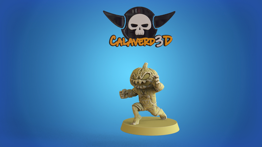 Halloween undead Fantasy Football Team  - Calaverd3D