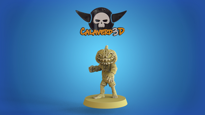 Halloween undead Fantasy Football Team  - Calaverd3D