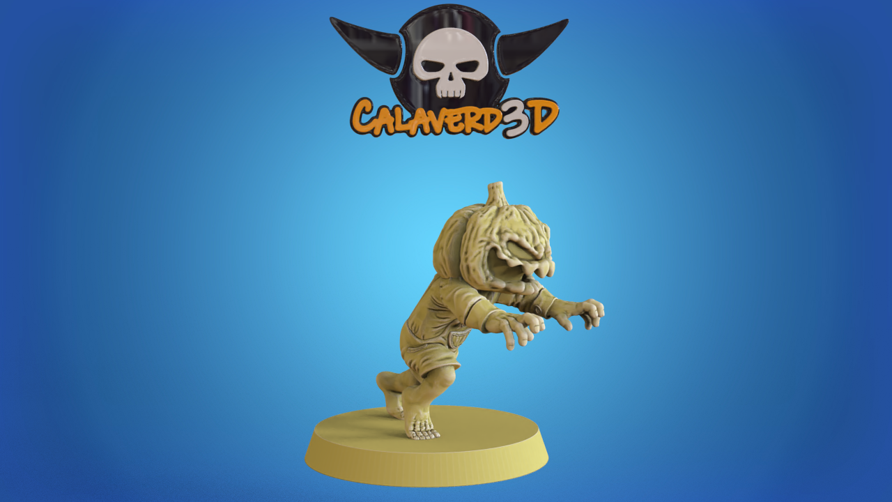 Halloween undead Fantasy Football Team  - Calaverd3D