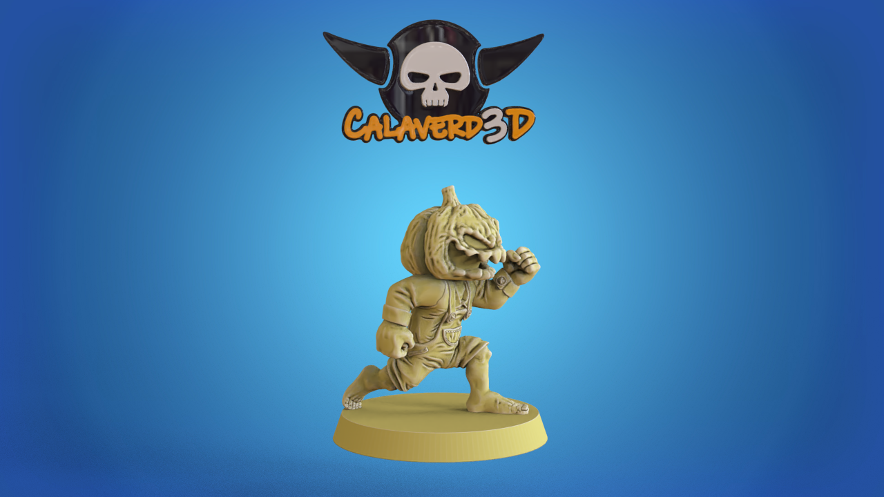 Halloween undead Fantasy Football Team  - Calaverd3D