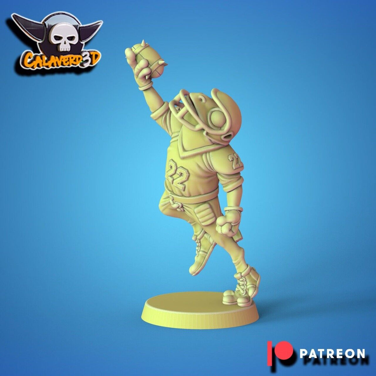 Slann Frogg Fantasy Football proxy Team  'The NFFL Calaverd