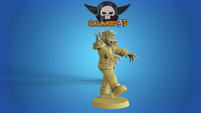 Halloween undead Fantasy Football Team  - Calaverd