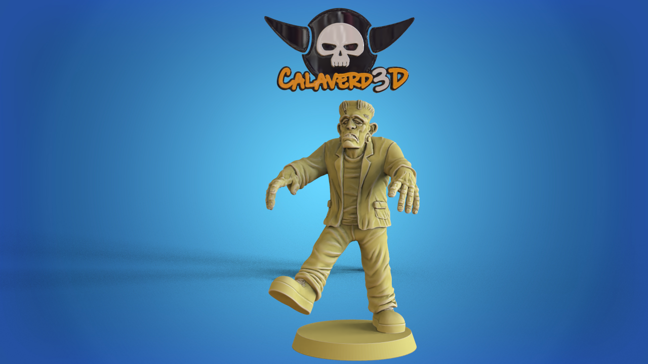 Halloween undead Fantasy Football Team  - Calaverd3D