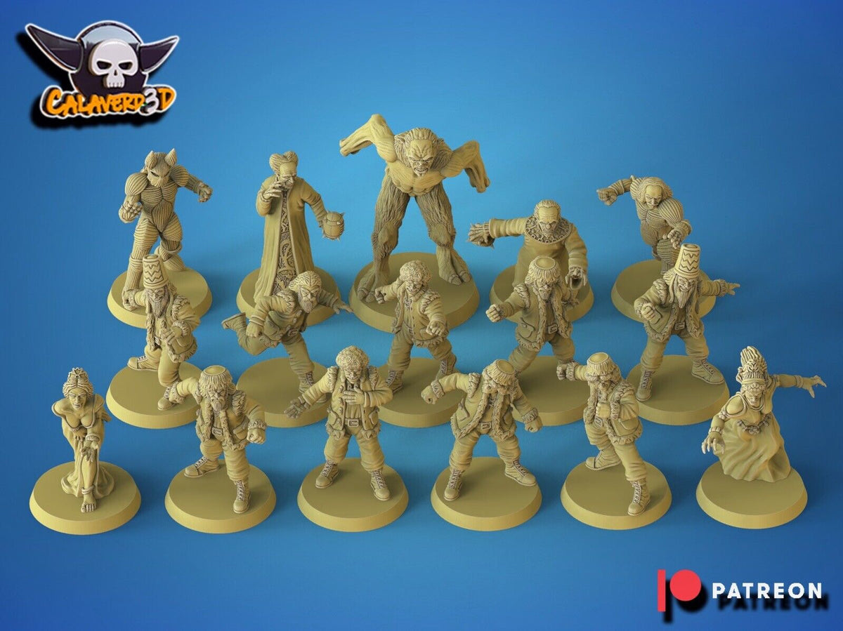 Bram stoker Inspired Vampire Fantasy Football Team - Calaverd