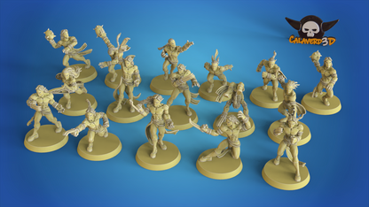 Wood Elves Fantasy Football Team  - Calaverd