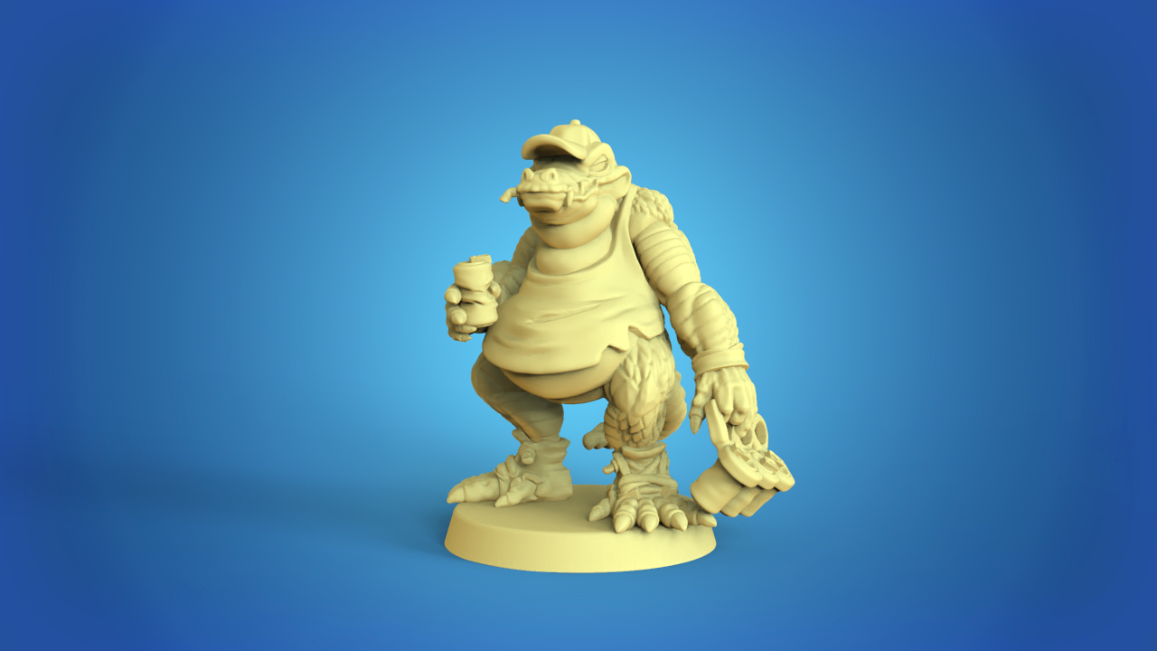 Redneck Lizardmen Fantasy Football Team  - Calaverd