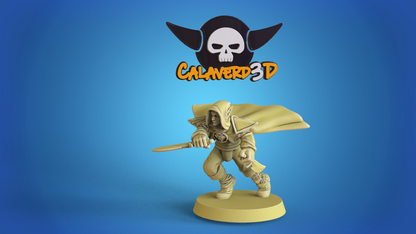 Dark Elves /  Dark Elf Fantasy Football Team  - Calaverd3D