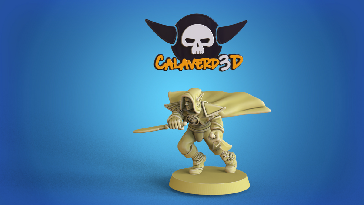 Dark Elves /  Dark Elf Fantasy Football Team  - Calaverd