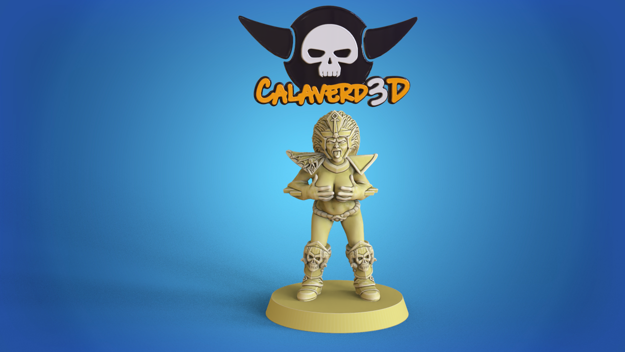 Dark Elves /  Dark Elf Fantasy Football Team  - Calaverd3D