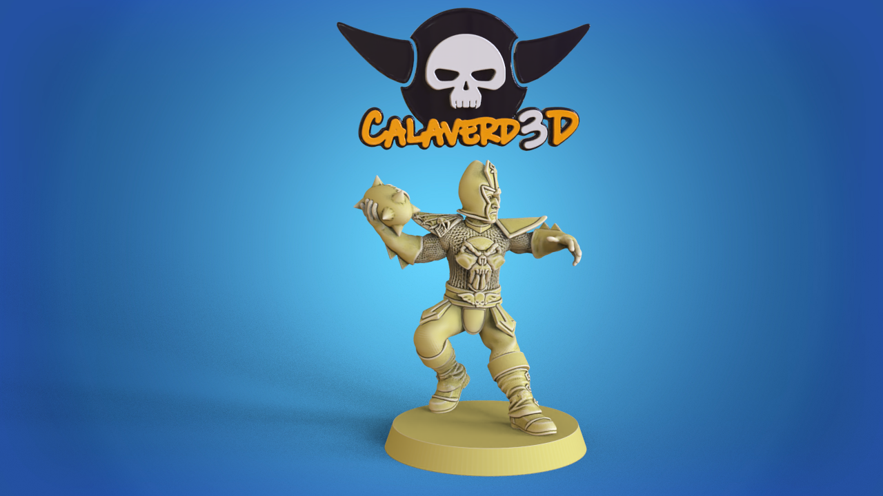 Dark Elves /  Dark Elf Fantasy Football Team  - Calaverd3D