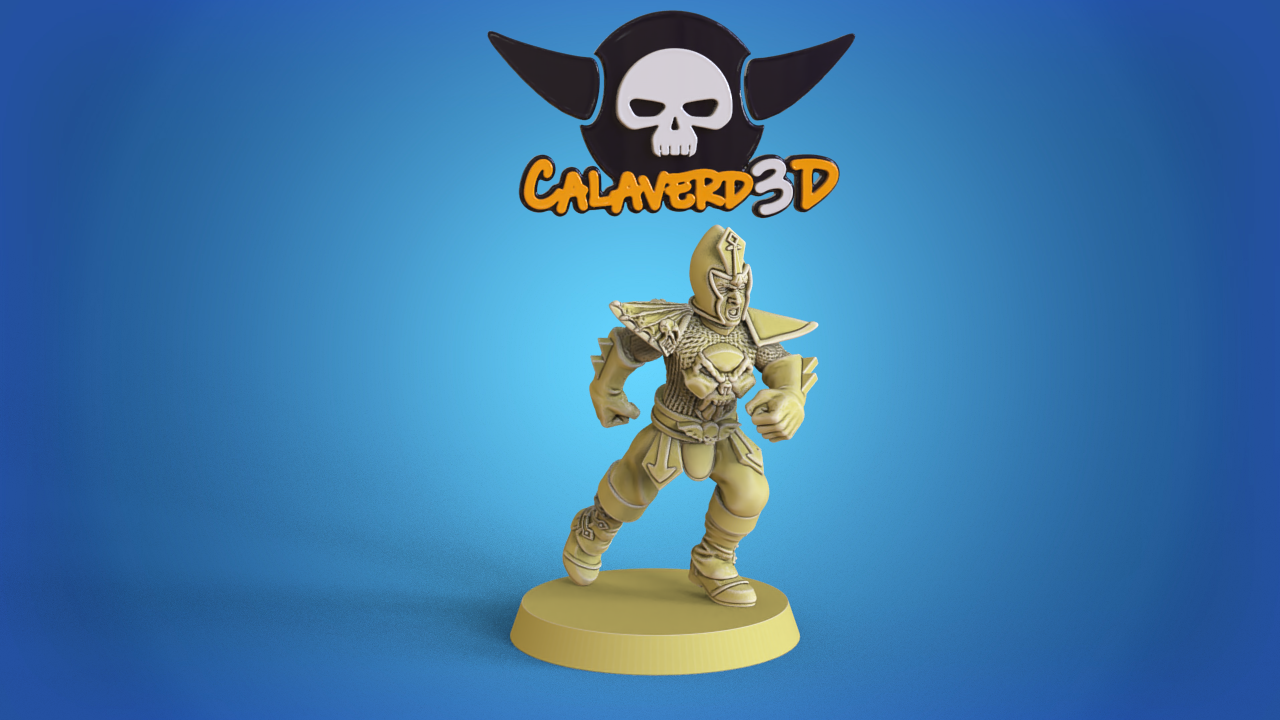 Dark Elves /  Dark Elf Fantasy Football Team  - Calaverd3D