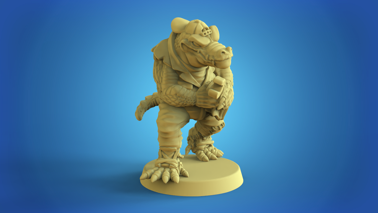 Redneck Lizardmen Fantasy Football Team  - Calaverd