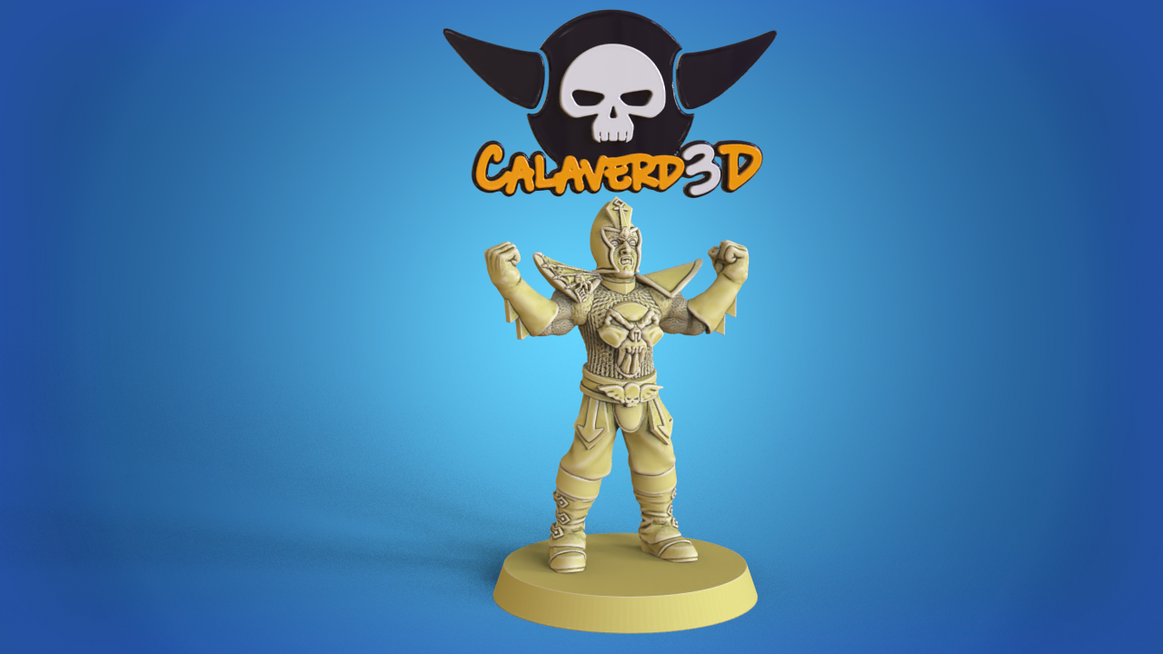 Dark Elves /  Dark Elf Fantasy Football Team  - Calaverd3D