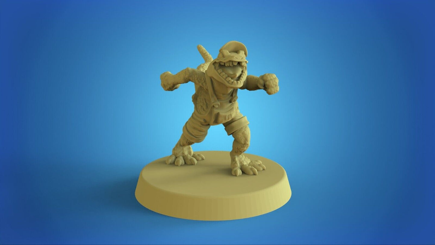 Redneck Lizardmen Fantasy Football Team  - Calaverd