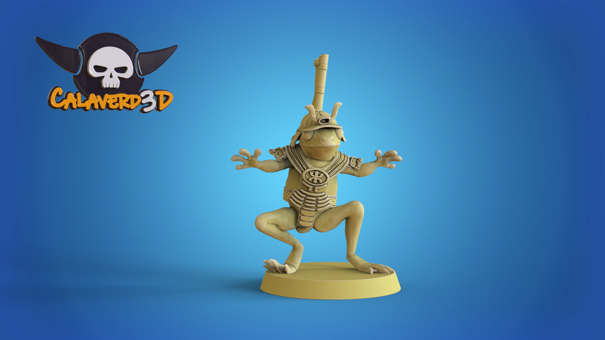 Amphibian frogs Fantasy Football Team  - Calaverd