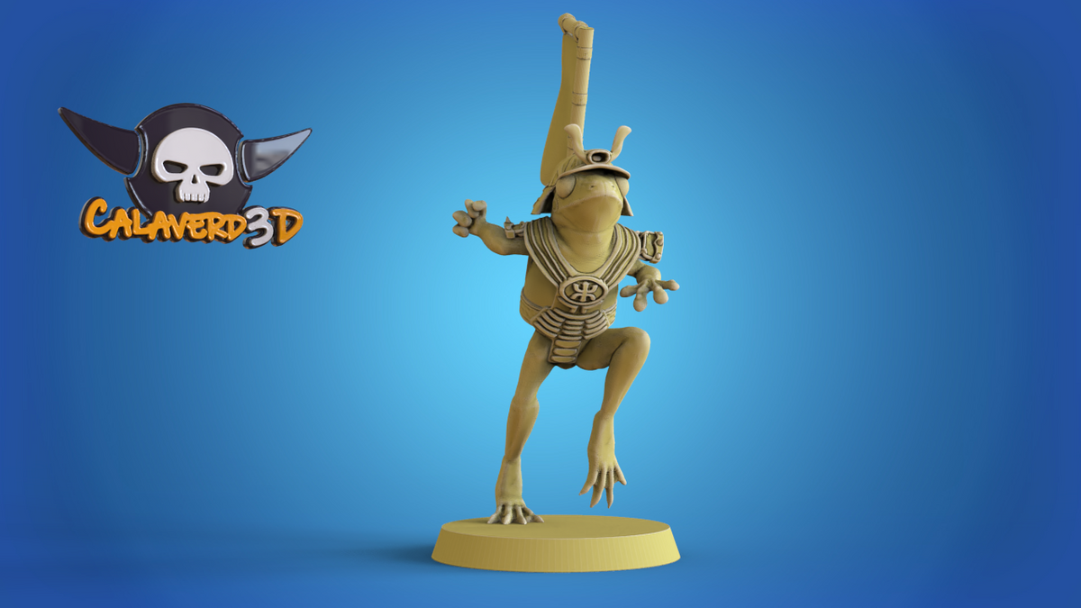Amphibian frogs Fantasy Football Team  - Calaverd