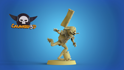 Amphibian frogs Fantasy Football Team  - Calaverd