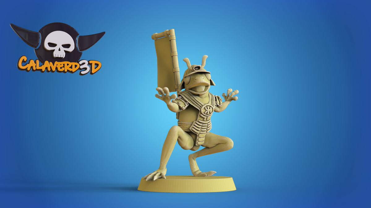Amphibian frogs Fantasy Football Team  - Calaverd