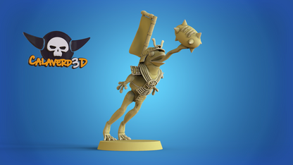 Amphibian frogs Fantasy Football Team  - Calaverd