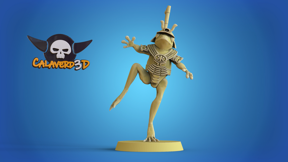 Amphibian frogs Fantasy Football Team  - Calaverd
