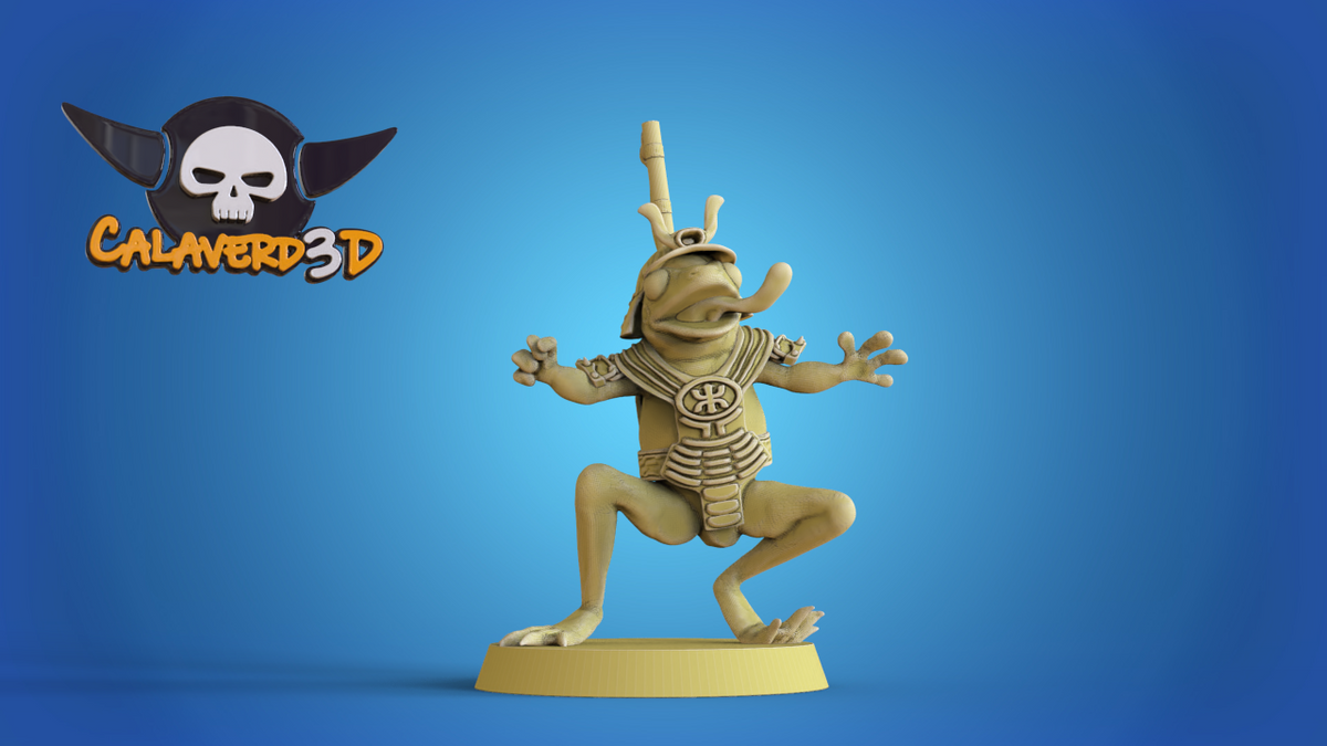 Amphibian frogs Fantasy Football Team  - Calaverd
