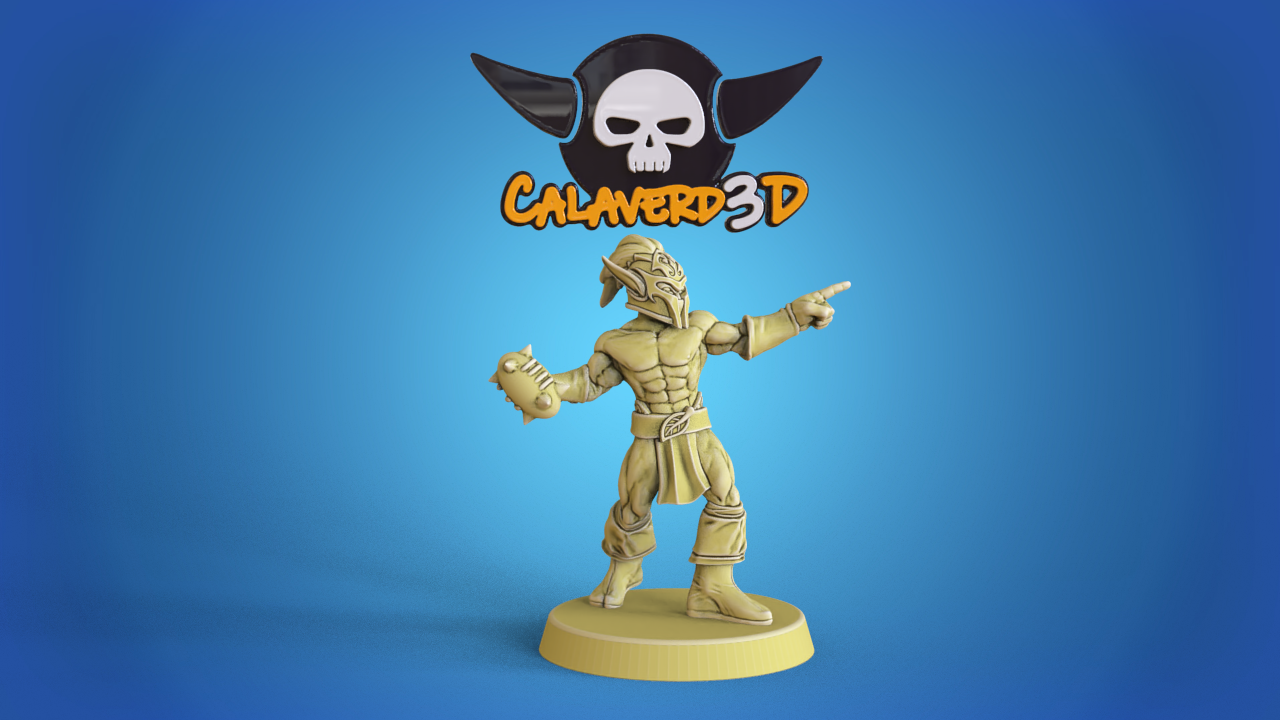 Elven Union / High Elf Fantasy Football Team  - Calaverd3D