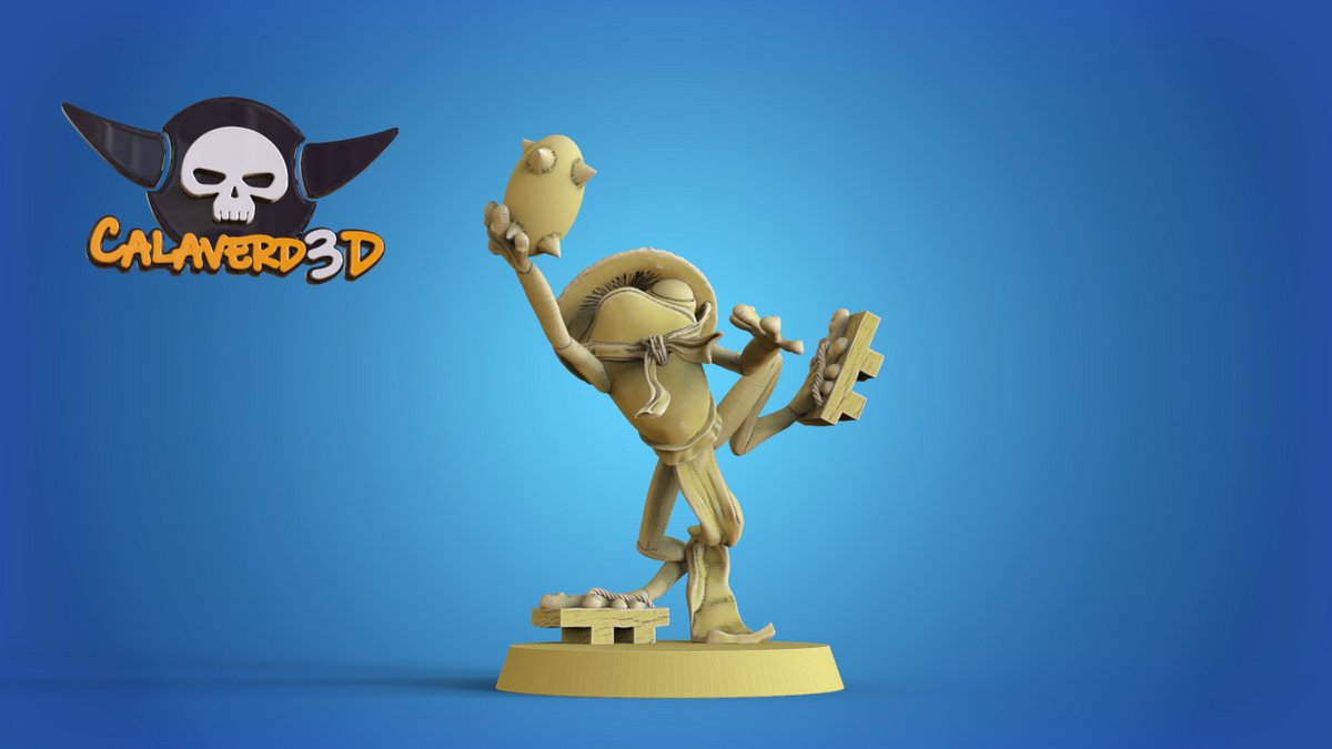 Amphibian frogs Fantasy Football Team  - Calaverd