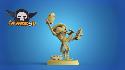Amphibian frogs Fantasy Football Team  - Calaverd