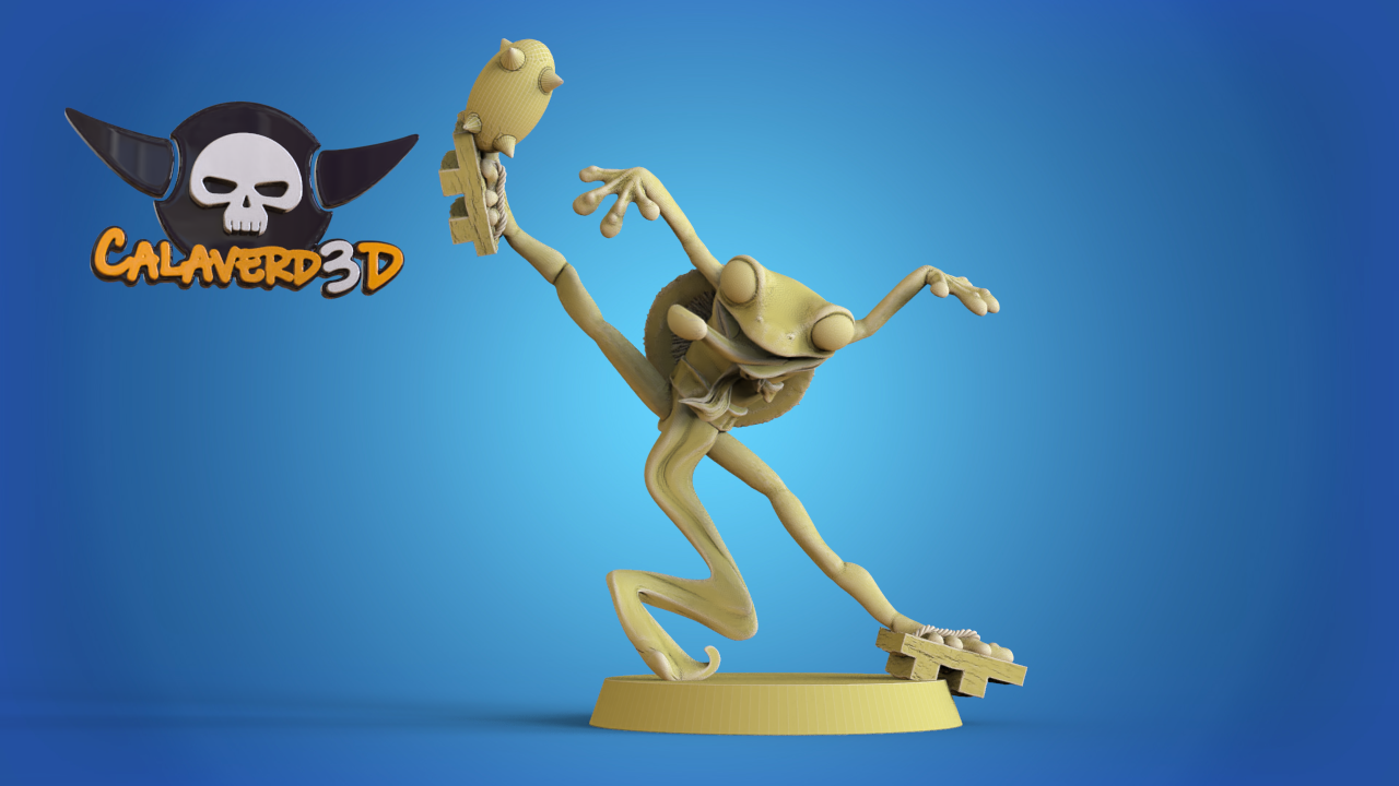 Amphibian frogs Fantasy Football Team  - Calaverd