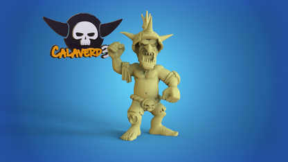 Black Orc Fantasy Football Team  - Calaverd3D